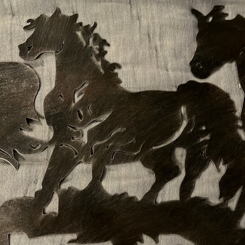 Metal Cut-out Horses - Picture 3 of 10